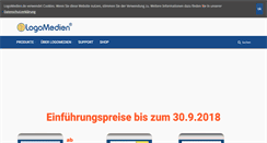 Desktop Screenshot of logomedien.de