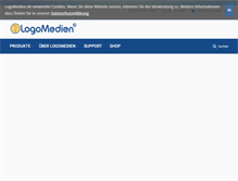 Tablet Screenshot of logomedien.de